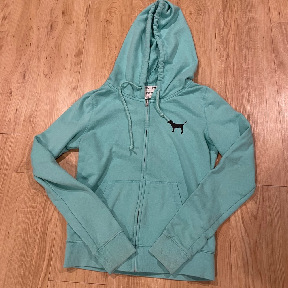 Turquoise Pink sweatshirt